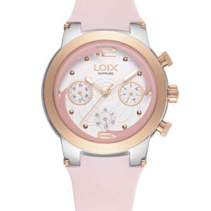 Reloj Mujer Silicona Oro Rosa Zafiro LOIX LA1125